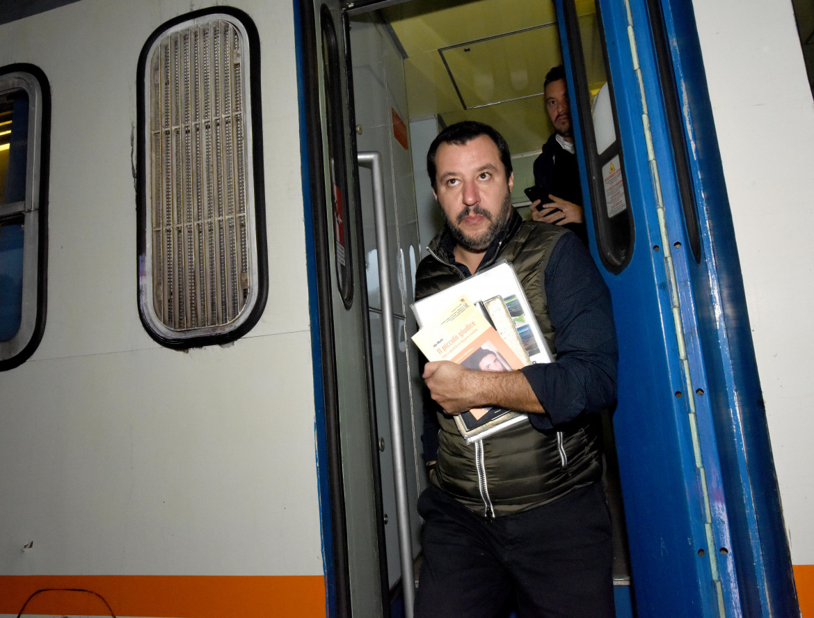 Matteo Salvini, foto LaPresse