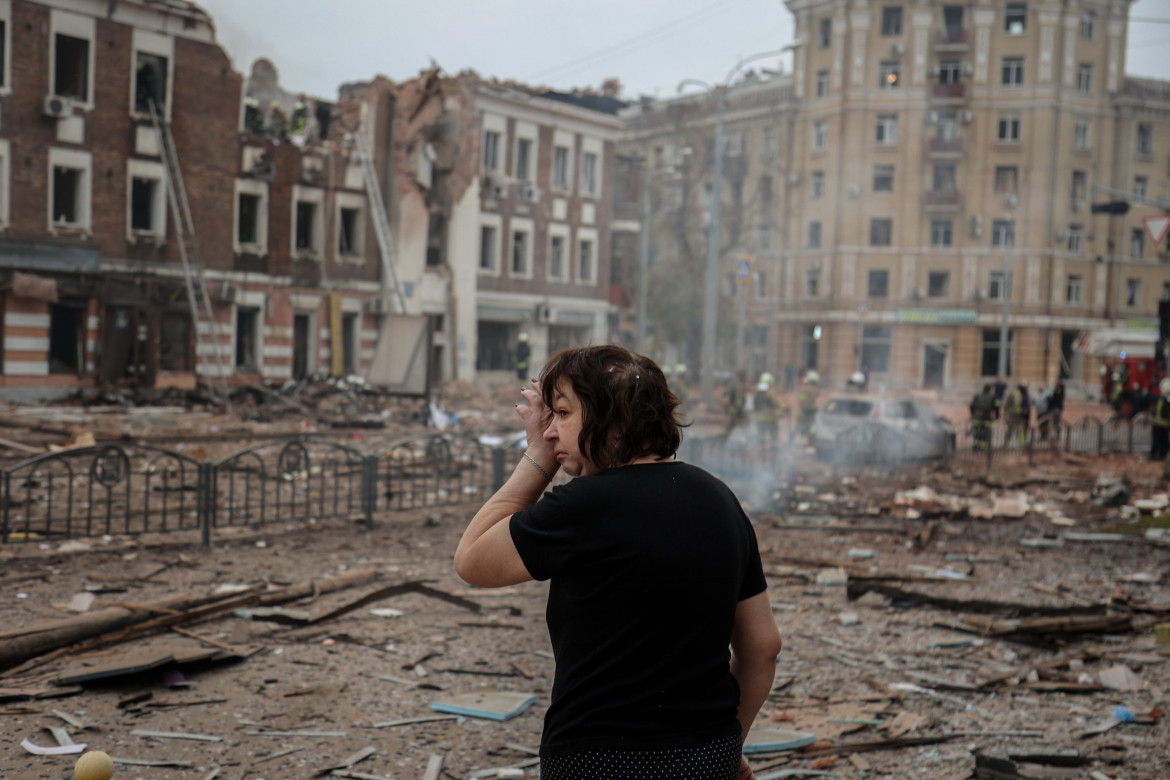 Kharkiv dopo un attacco russo foto Ep a/Yakiv Lyashenko