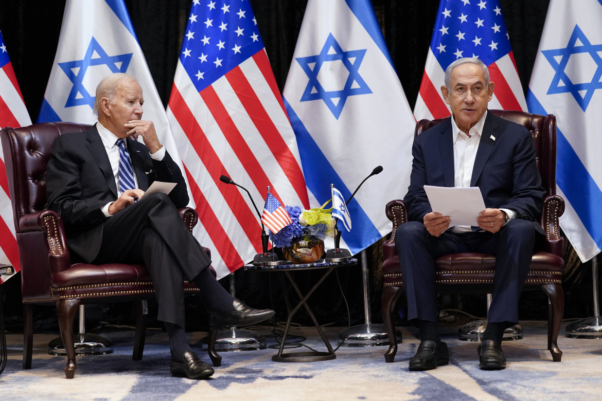 Biden e Natanyahu (Ap)