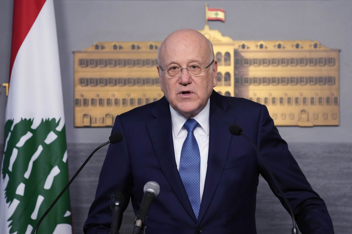 Il premier Mikati: «Il Libano è nel cuore  della tempesta»