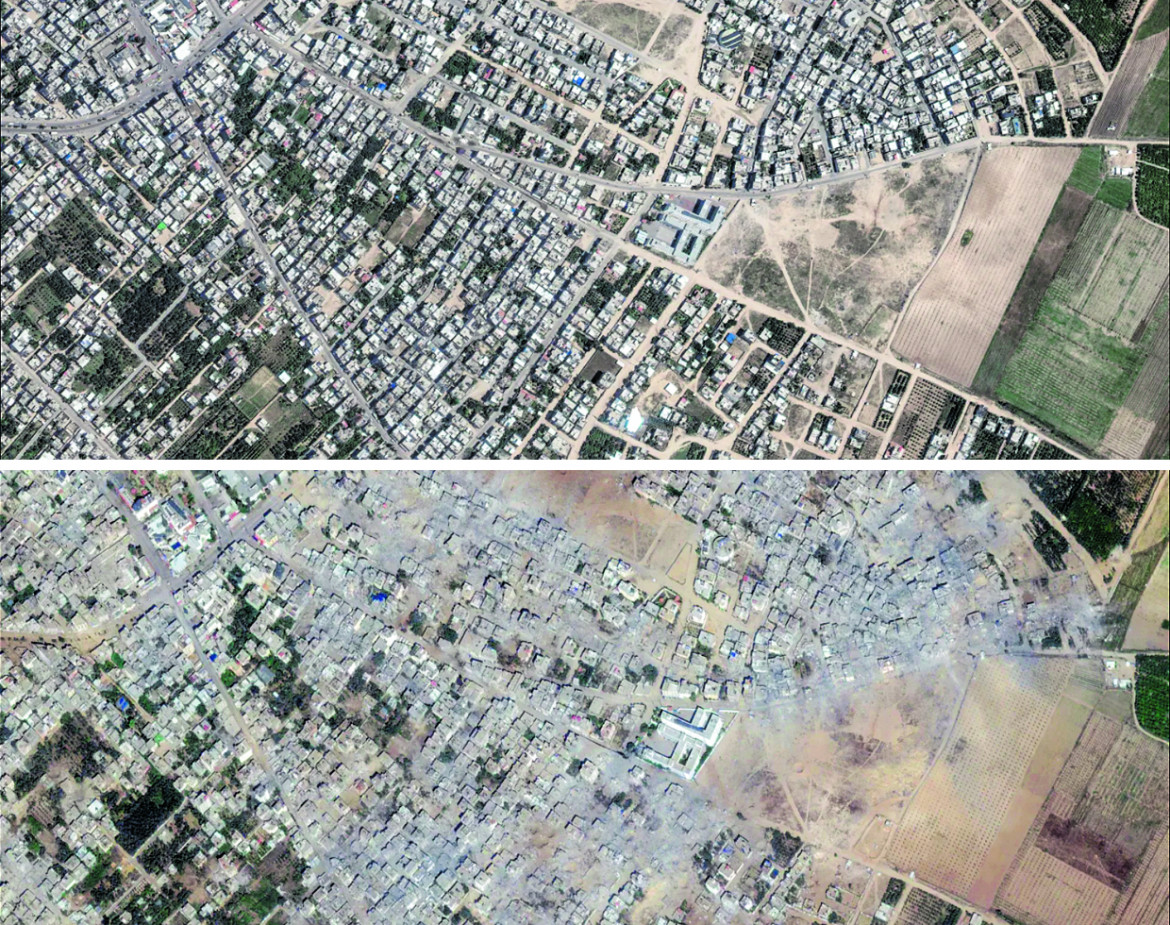 Il nord di Gaza è in macerie, ma gli Usa non ci credono