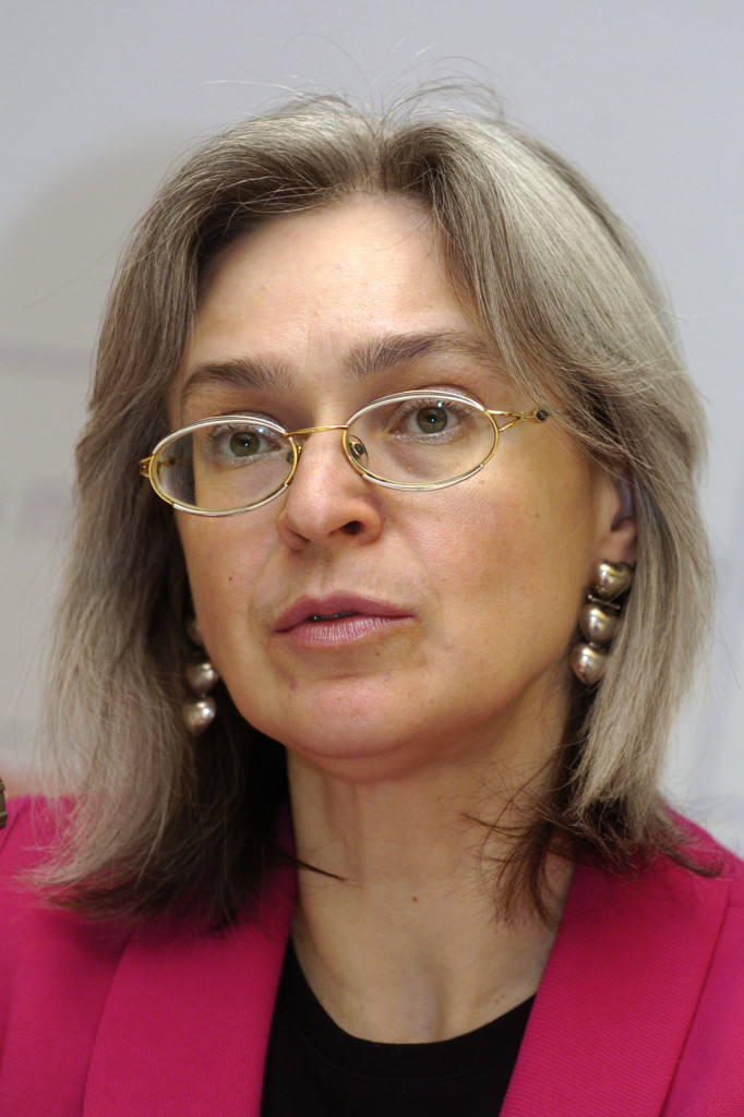 Anna Politkovskaja, foto Ap