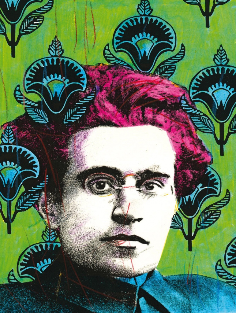 Una targa per ricordare dove morì Gramsci