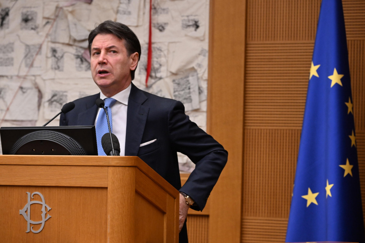 Giuseppe Conte foto Ansa