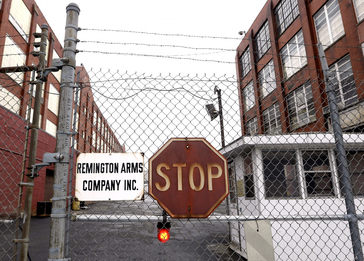 In questa foto del 2013, lo stabilimento di Remington Arms a Ilion (New York), foto Mike Groll /Ap