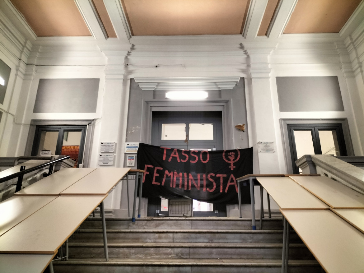 Il Liceo Tasso occupato a Roma