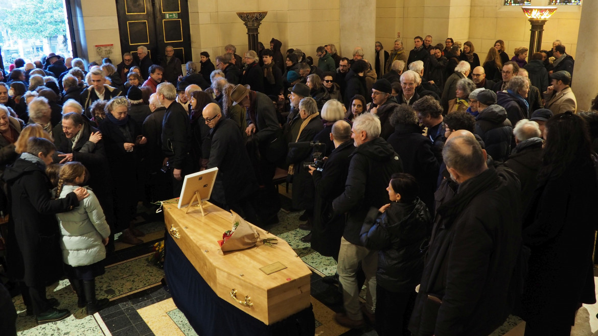 A Père Lachaise l’ultimo saluto a Toni Negri