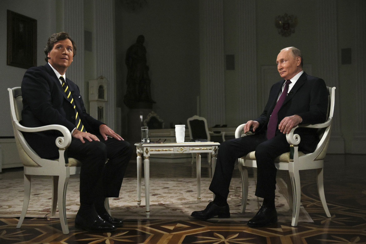 Carlson/Putin. Un’intervista per la destra estrema