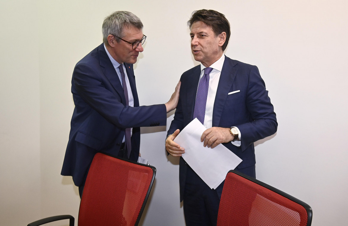 Conte vede Landini: «Consonanza sui temi»