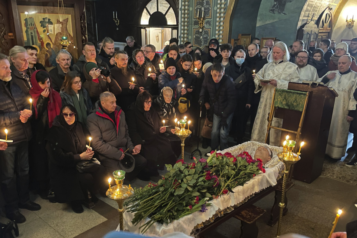 I funerali di Navalny - foto Ap