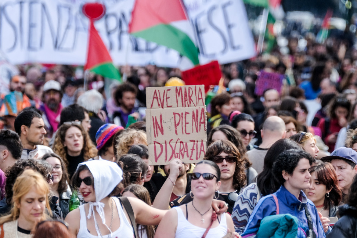 Roma, Manifestazione occasione della Giornata Internazionale della Donna