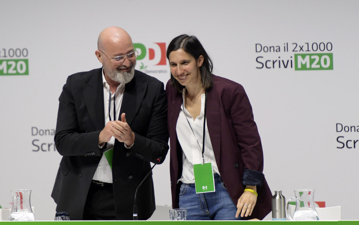 Elly Schlein e Stefano Bonaccini