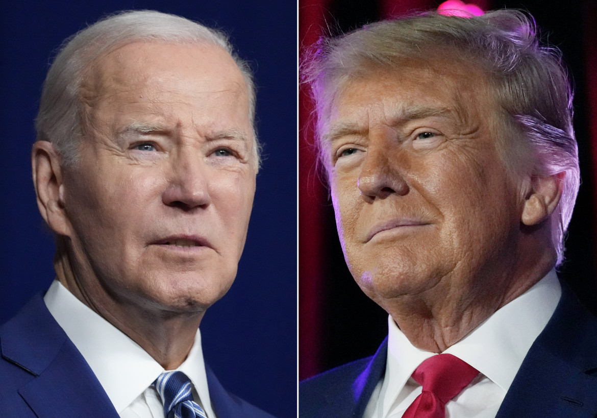 Joe Biden e Donald Trump (Ap)