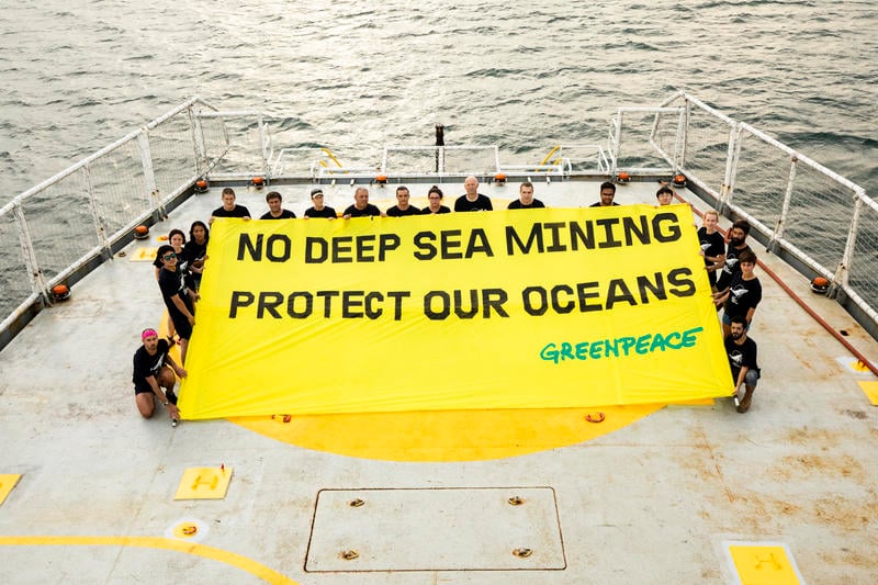 Estrazione, Greenpeace