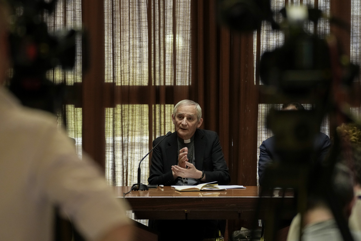 Monsignor Zuppi, presidente della Cei