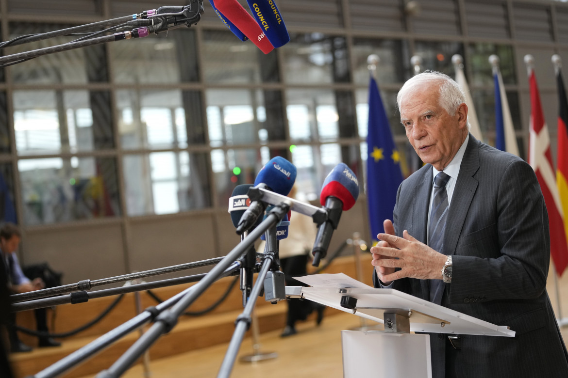 L’Alto rappresentante per la politica estera Ue, Josep Borrell foto Ap