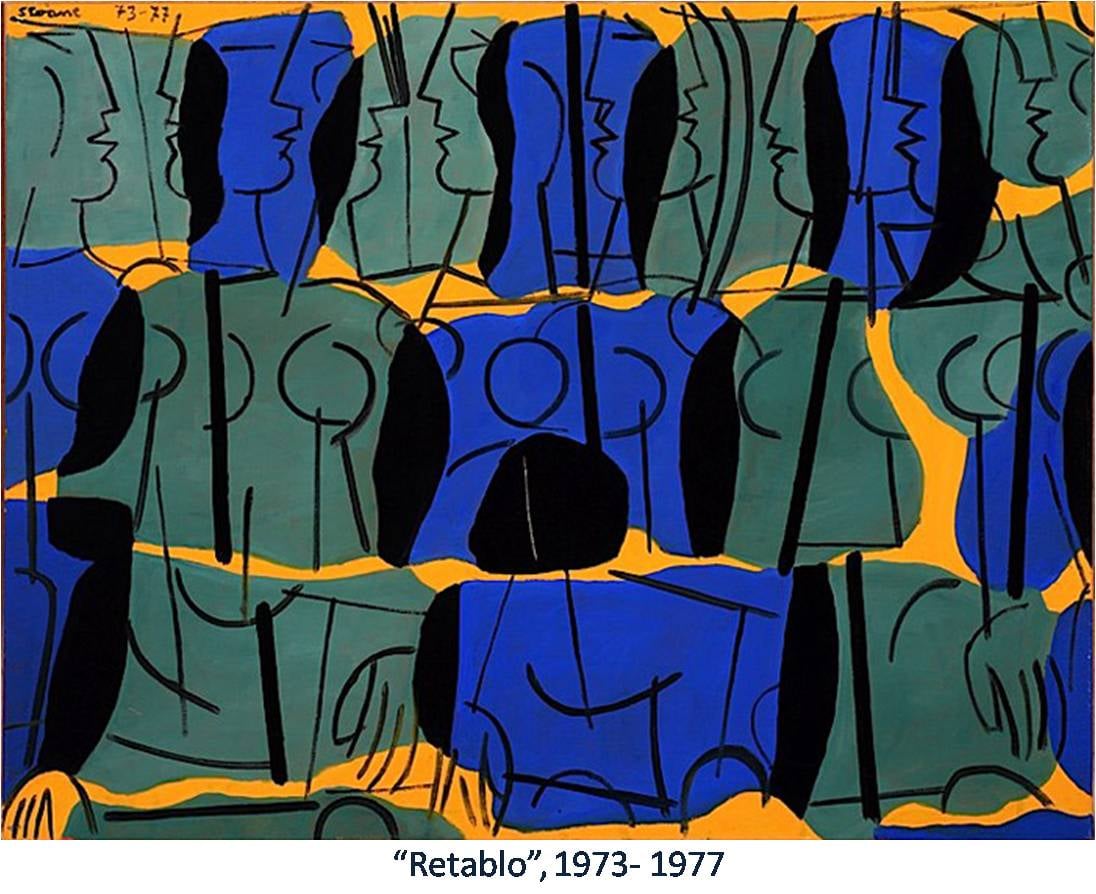 Luis Seoane Lopez, «Retablo», 1970