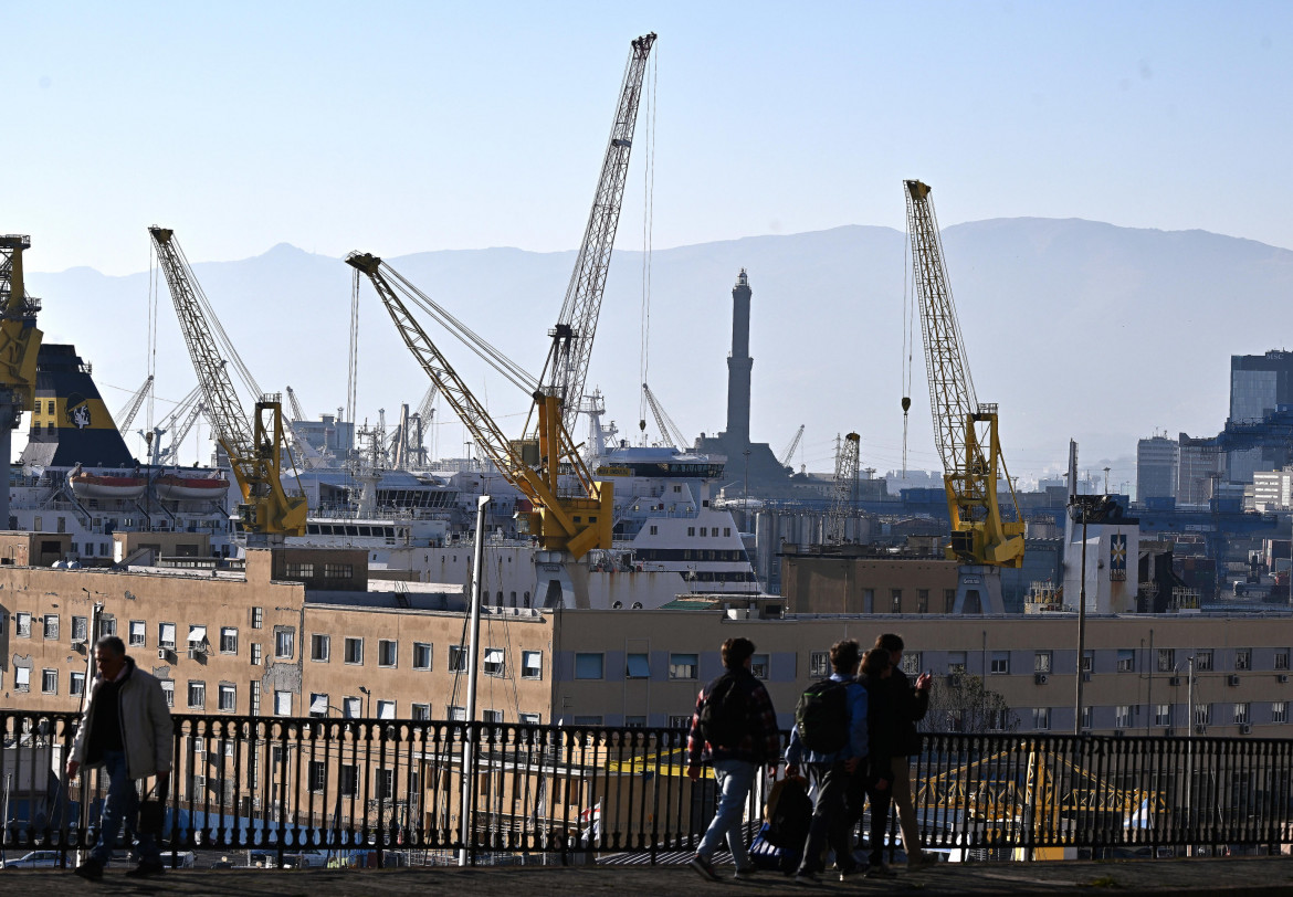 Il porto di Genova