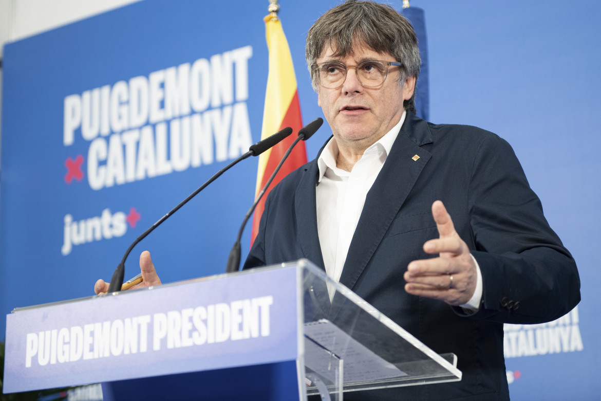 Il leader catalano Carlos Puigdemont