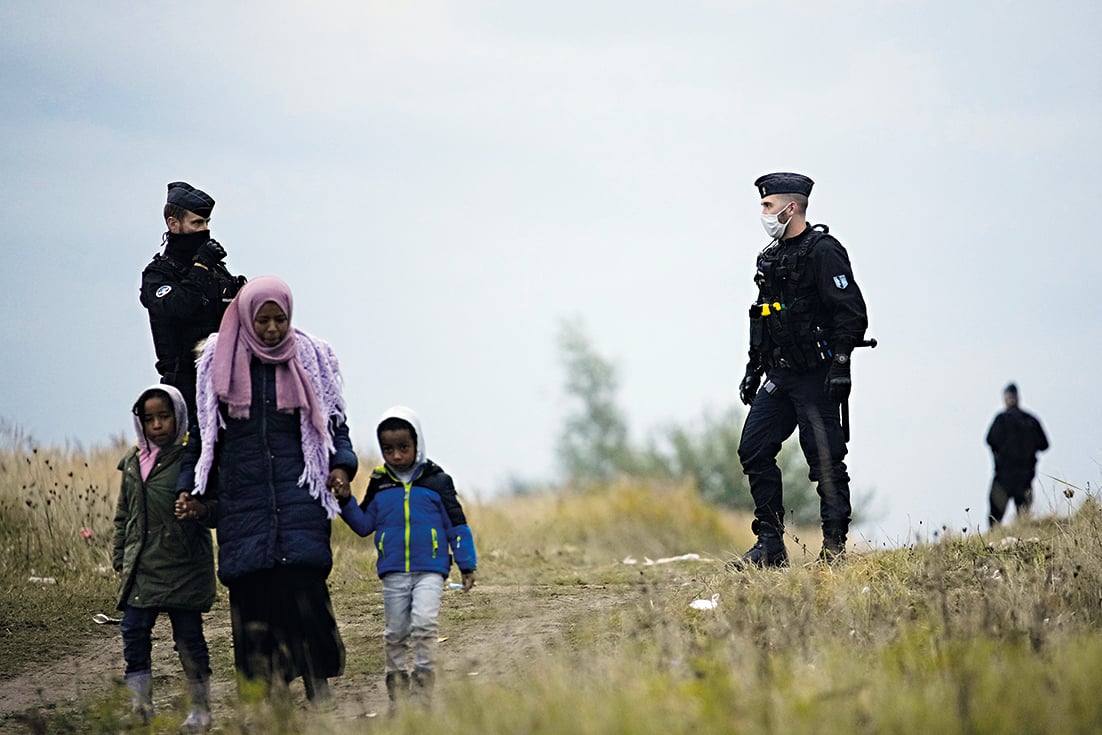 Pattugliamenti a Calais (Ap)