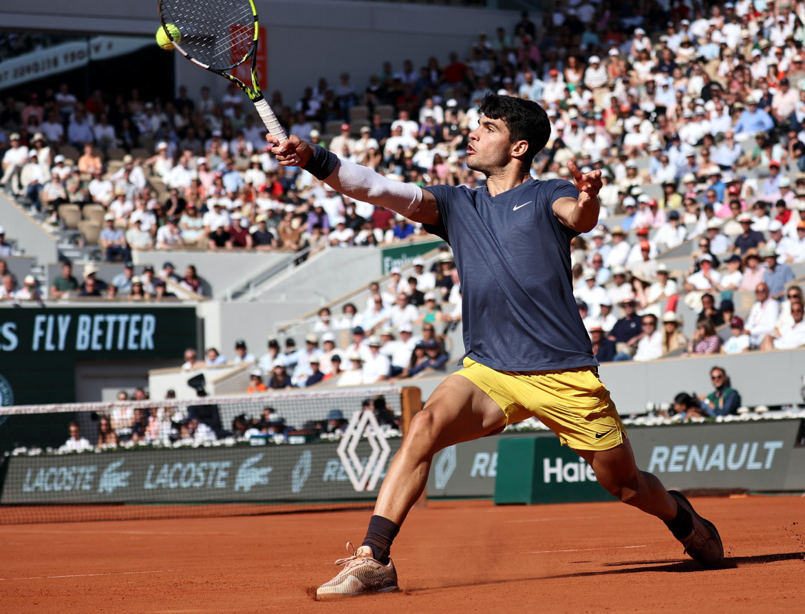 Alcazar nel match contro Zverev