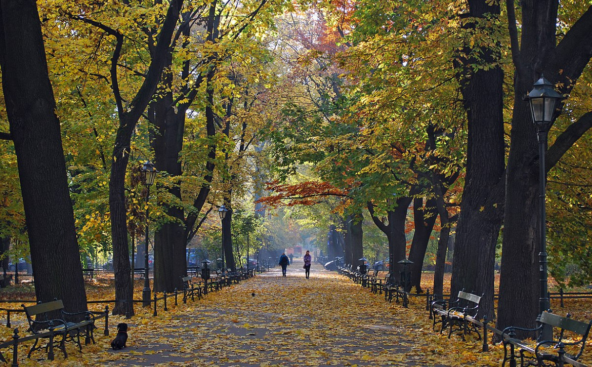 Palnty, il parco di Cracovia