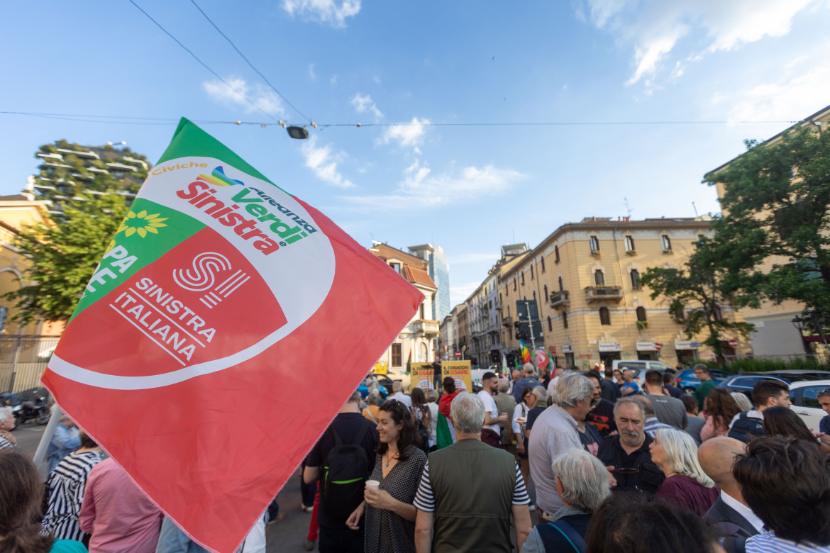 Chiusura della campagna elettorale per le elezioni europee di Alleanza Verdi Sinistra