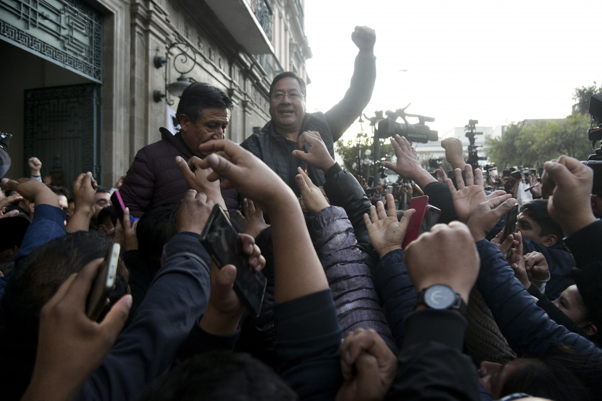 Il presidente Luis Arce (Ap)