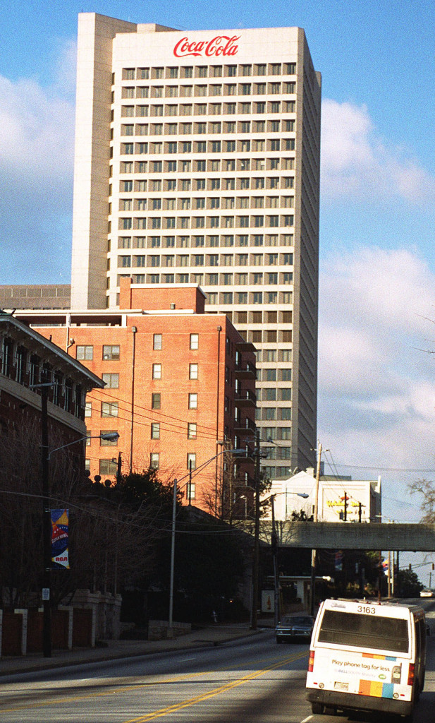 Il quartier generale della Coca Cola ad Atlanta (Georgia)