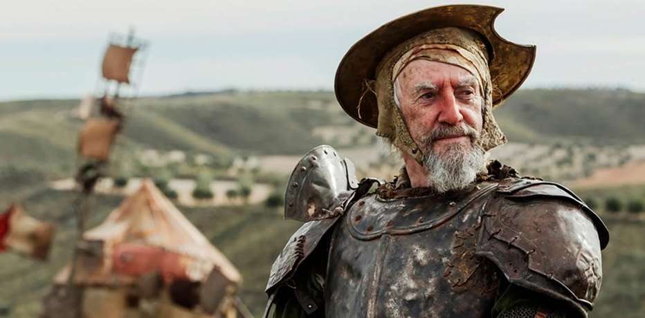 Una scena da The man who killed Don Quixote di Terry Gilliam