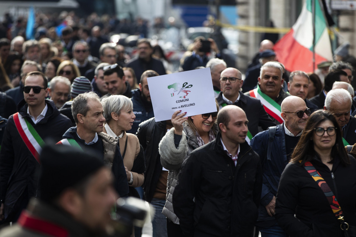 Manifestazione contro l'Autonomia differenziata