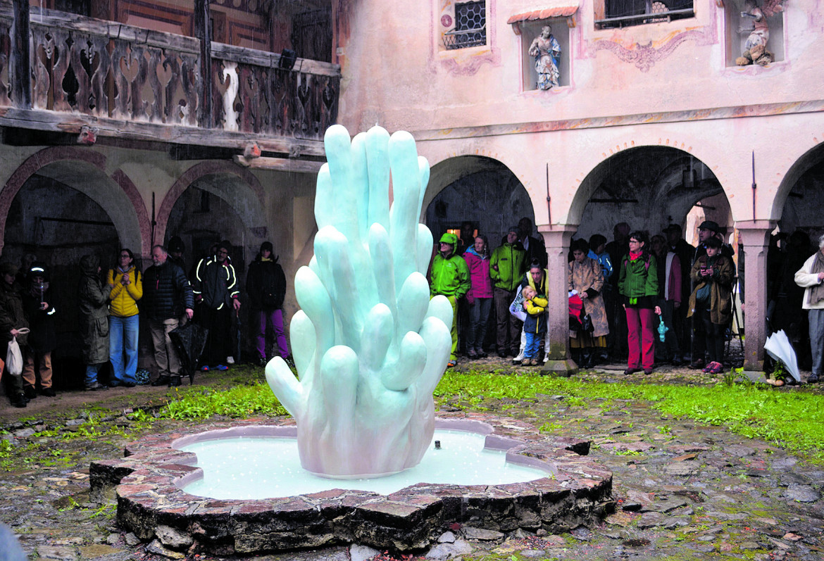 Biennale Gherdëina, il parlamento delle marmotte