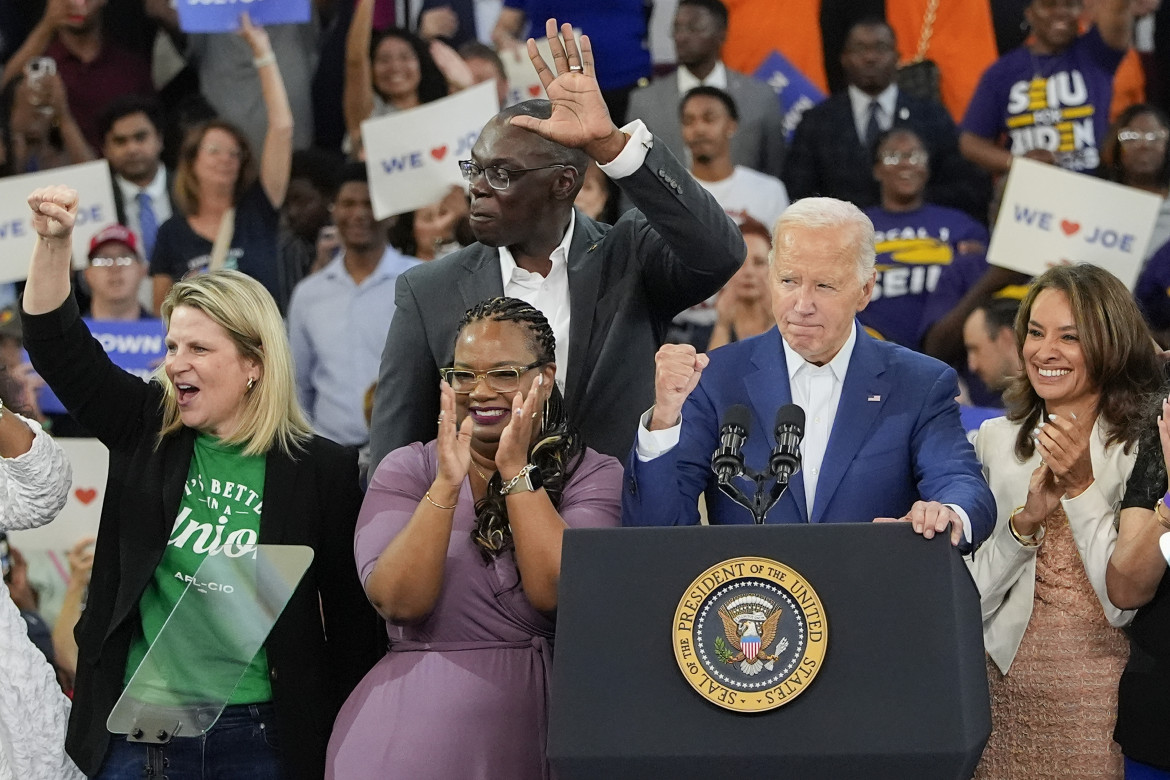 Il comizio di Joe Biden a Detroit