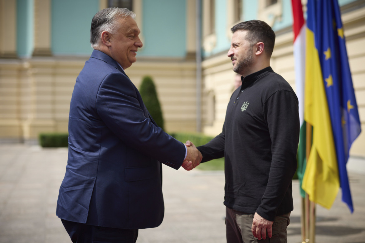 Victor Orban e Volodymyr Zelensky