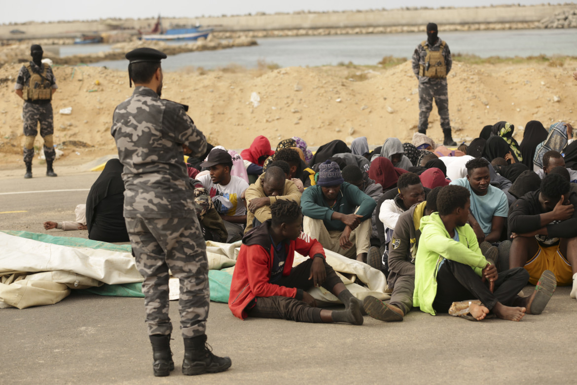 Migranti intercettati in Libia (Ap)