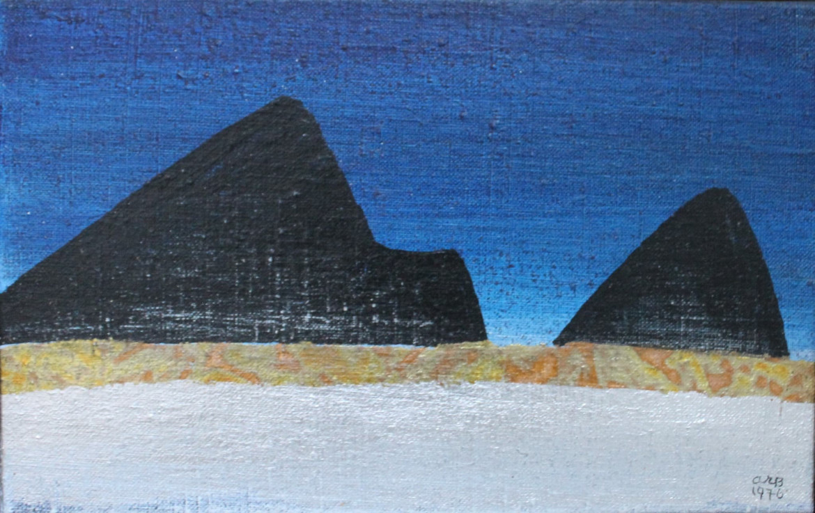 Anna-Eva Bergman, «N° 13, Deux nunataks», 1976