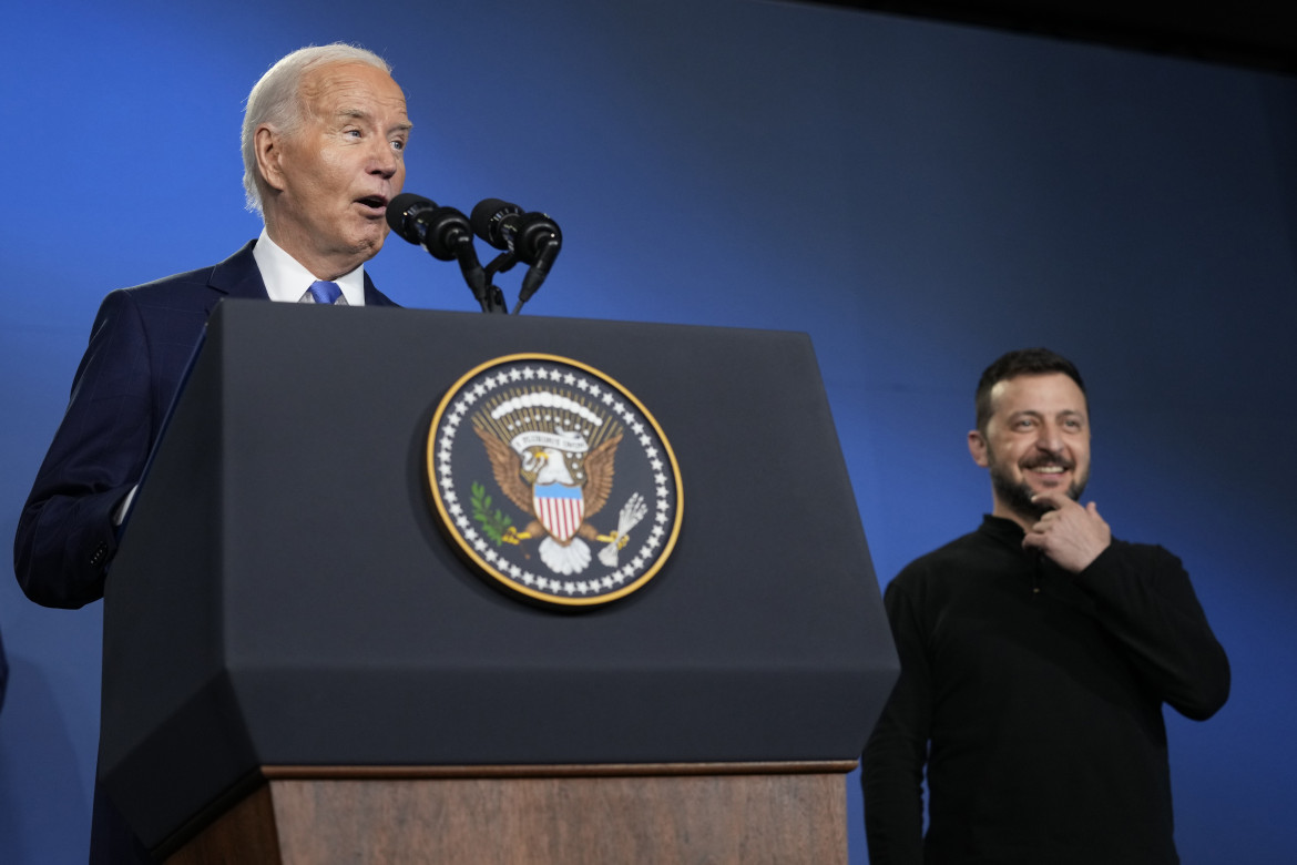 Biden e Zelensky al vertice Nato a Washington