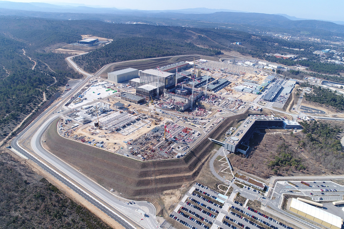 Il sito di Cadarache, Francia, dove è in costruzione il reattore Iter