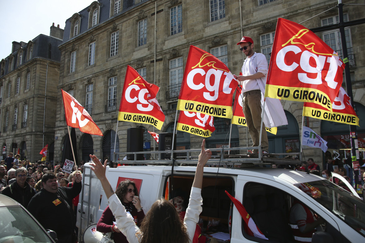 Una manifestazione della Cgt