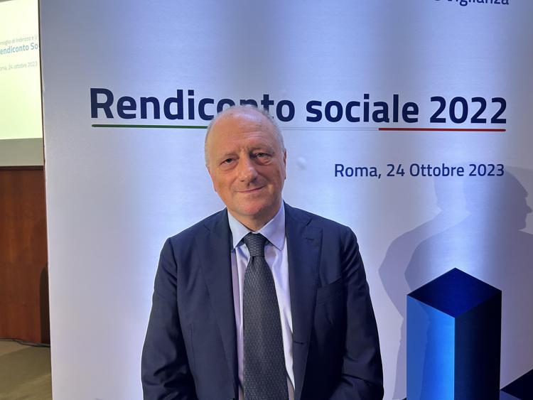 Il presidente del Civ dell'Inps Roberto Ghiselli