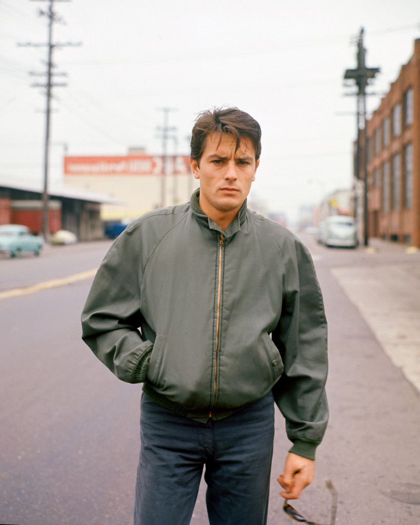 Alain Delon sul set de «L’ultimo omicidio» di Ralph Nelson (1965)