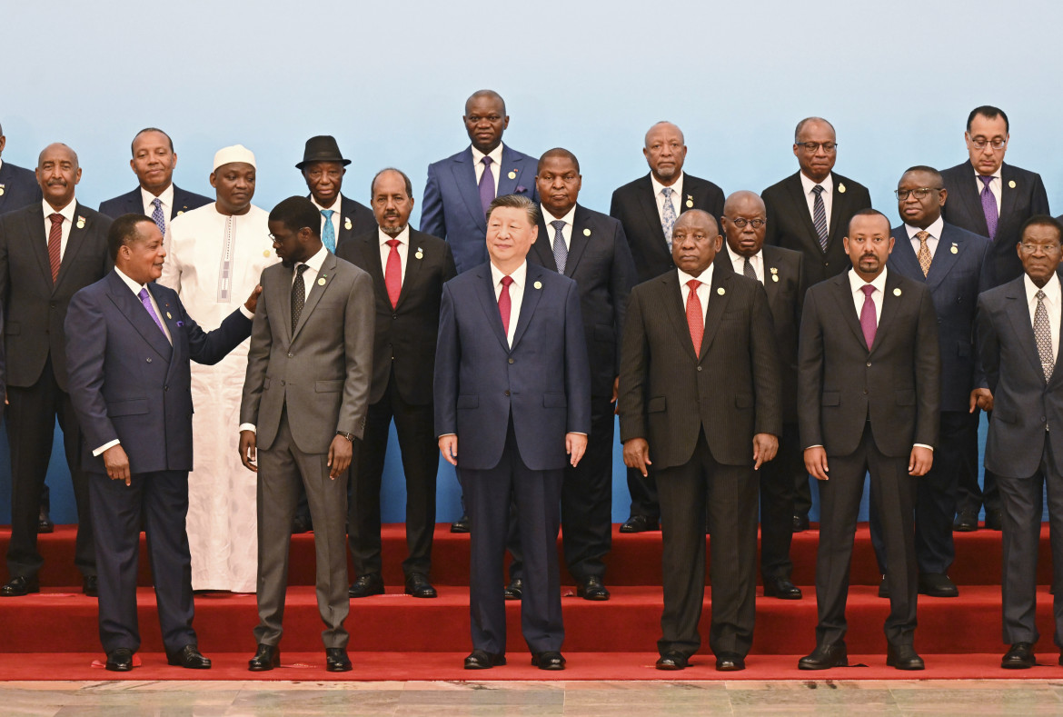 Foto di gruppo al summit Africa-Cina