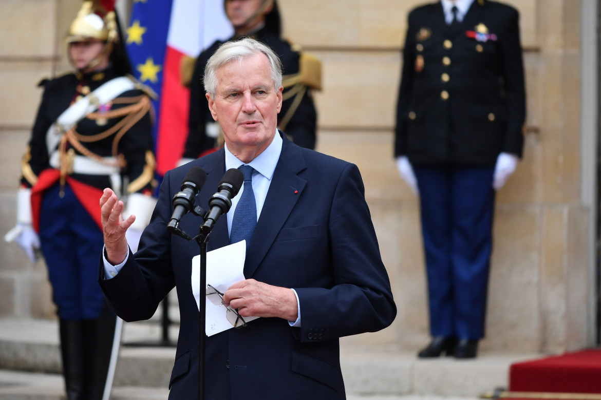 Il nuovo primo ministro francese Michel Barnier foto Ansa