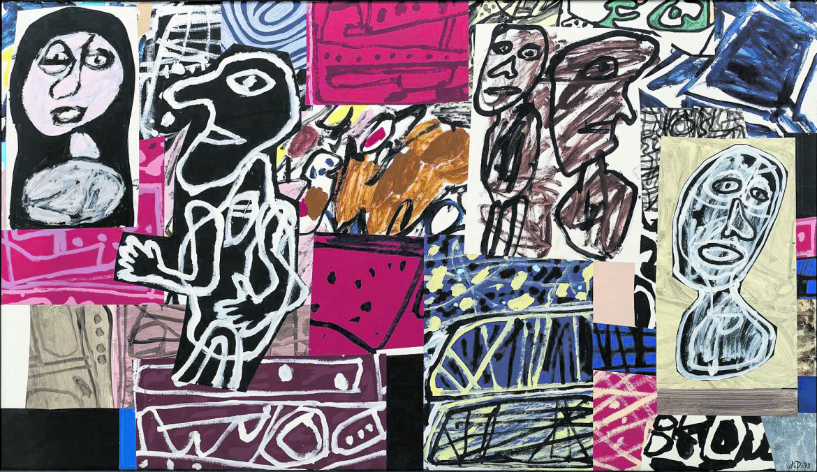 Jean Dubuffet, «Il fraintendimento», 1978