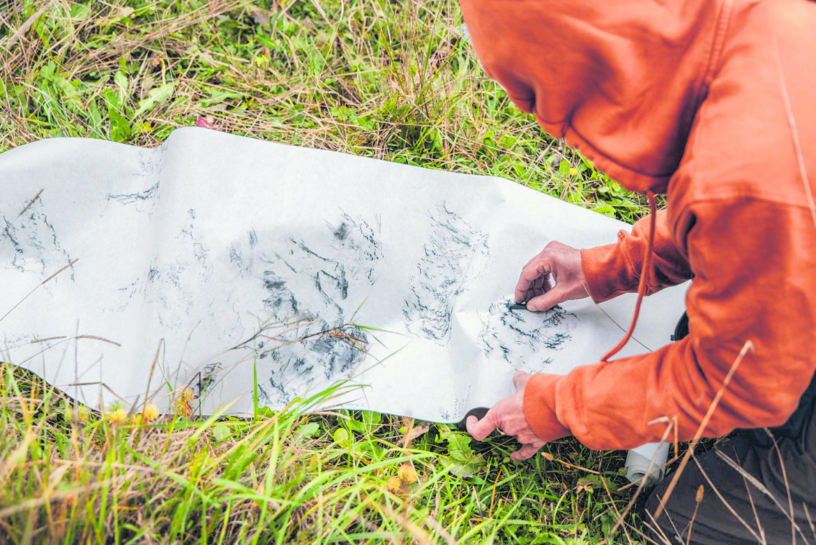 Bioarte, dialogo terapeutico con la montagna