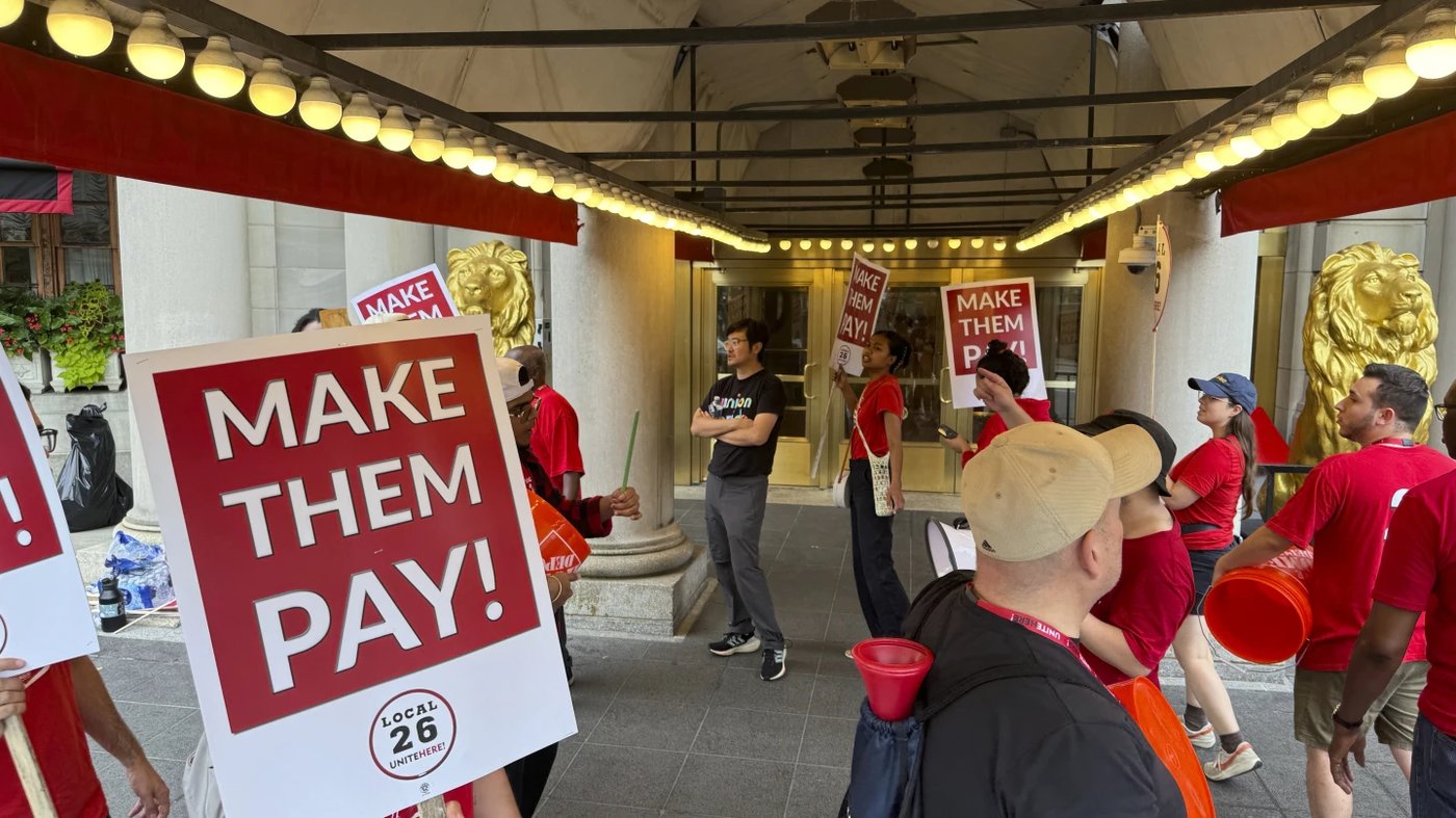 Labor Day, in sciopero 10.000 lavoratori del settore alberghiero Usa