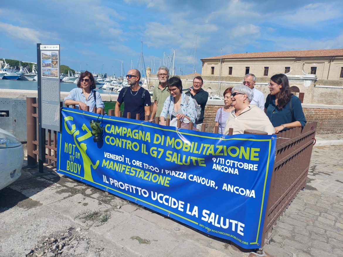 Ancona, una lunga serie di iniziative contro il G7 della salute