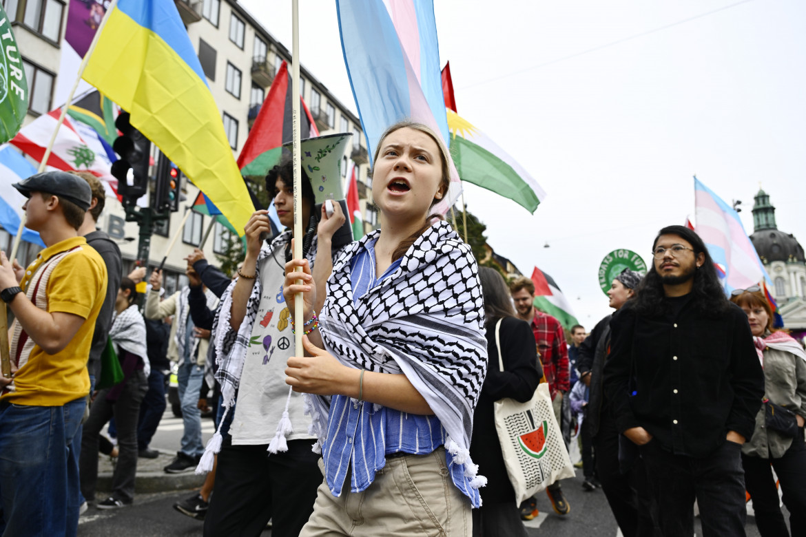 Greta Thunberg in versione pro-Pal non piace, Dortmund vietata