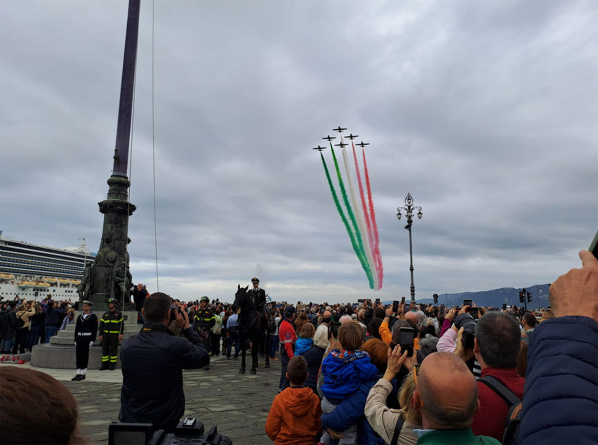 Cerimonia per il 70esimo anniversario del ritorno di Trieste all’Italia