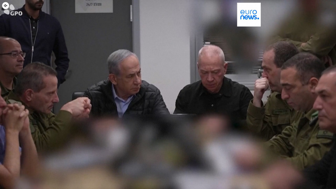 Benyamin Netanyahu e Ehud Olmert